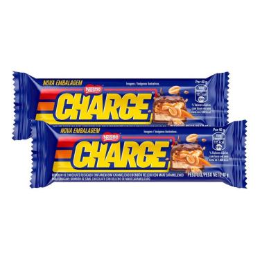 Imagem de Kit 2 Chocolate Nestlé Charge 40g