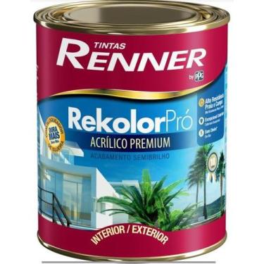Imagem de Tinta acr renner rekolor pro s/b branco 0,9l