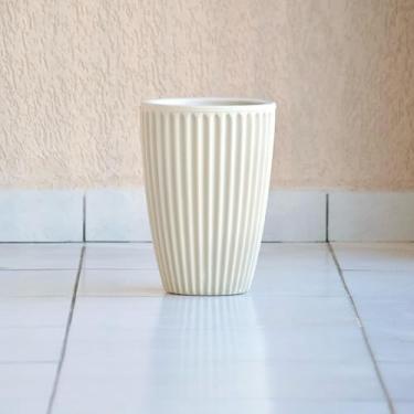 Imagem de Vaso de Planta Decarativo Coluna Romana 34x24 Luxo Externo e Interno em Polietileno (Bege)