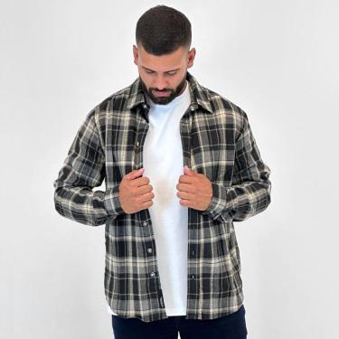 Imagem de Camisa Invicci Xadrez Manga Longa Masculina-Masculino
