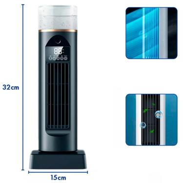 Imagem de Ventilador Torre Com Controle E Frequência Para Conforto