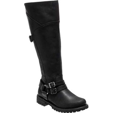 Imagem de HARLEY-DAVIDSON FOOTWEAR Bota de Motocicleta Feminina Lomita, Preto, 8.5