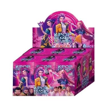 Imagem de Boneca Anime KPop Caçadora De Demônios Rumi Mira Zoi Máscara De Vinil 