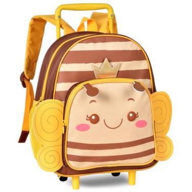 Imagem de Mochila De Rodinha Pequena Escolar Creche Pre-escola Infantil Menina A