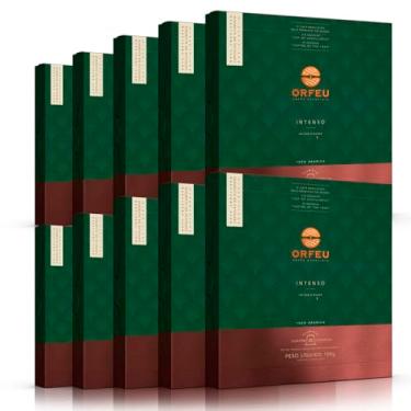 Imagem de 200 Cápsulas Café Orfeu Compatíveis com Nespresso® Intenso - Intensidade 8
