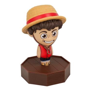 Imagem de Paladone One Piece Money D. Luffy Icon Light, estatueta 3D de anime oficialmente licenciada, lâmpada de LED, mercadoria colecionável alimentada por bateria para fãs de cultura pop, quartos e casa
