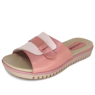 Imagem de Chinelo Feminino Comfortflex Couro-Feminino