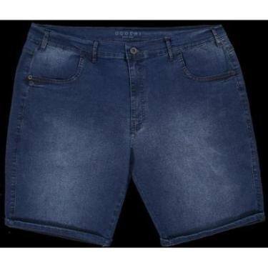 Imagem de BERMUDA JEANS MASCULINA PLUS SIZE OGOCHI REF:003534101-Masculino