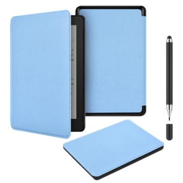 Imagem de Akacy Capa protetora dobrável para Kindle Paperwhite 7.0 (Geração 2024, números de modelo SA568B e SA569P), capa leve (37)