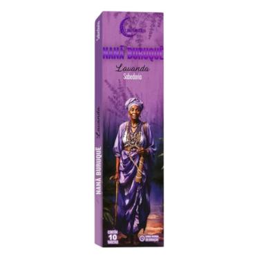 Imagem de Incensos Natural 0 Carvão Cx c/10 Varetas -Fragrância Lavanda Nanã