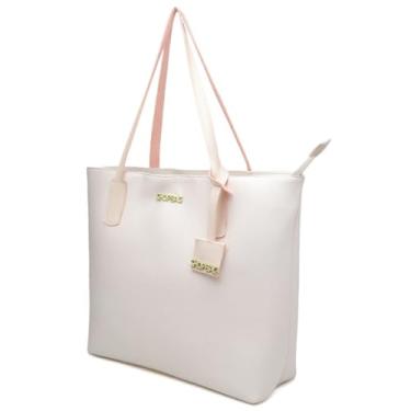 Imagem de Bolsa Feminina Sacola Grande Shopbag Palha (MARFIM)