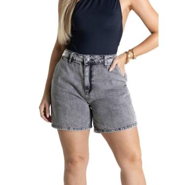 Imagem de Shorts Jeans Sawary - 281271 - Cinza 36-Feminino