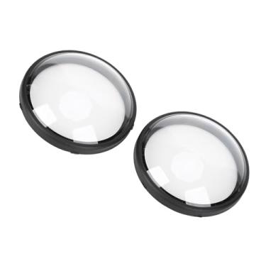 Imagem de GLOGLOW Acessórios para Lentes de Câmera de Ação Câmera, Metal e Vidro óptico, Proteção Anti-riscos à Prova d'água, Capa de Lente de 2 Pacotes para Nan