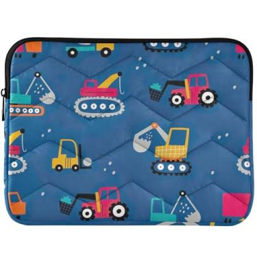 Imagem de Capa para laptop infantil azul fofa para MacBook capa fofa para MacBook 13 polegadas capas de computador fofas capa para notebook universal 13-14 polegadas