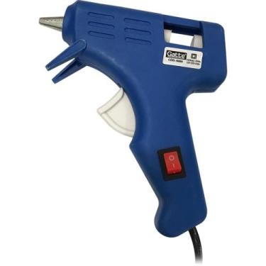 Imagem de Pistola De Cola Quente 10W Pequena Bivolt Azul - Gna