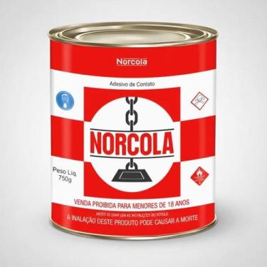 Imagem de Cola Norcola 750g - Adesão Forte e Duradoura, Branco
