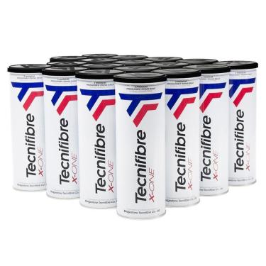Imagem de Bola de Tênis Tecnifibre X-One Pack com 18 Latas-Unissex