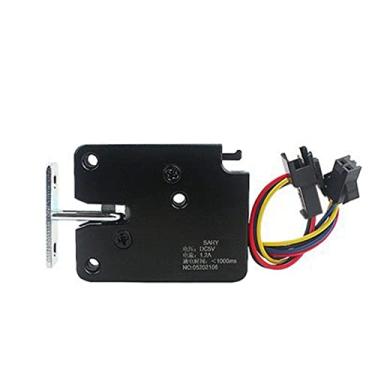 Imagem de Controle elétrico DC Mini fechadura eletrônica máquina de venda automática gaveta armário pequeno fechadura de porta (DC5V)