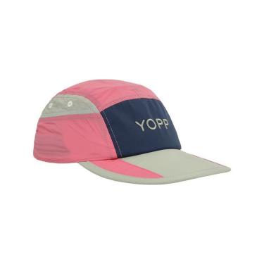 Imagem de Boné Esportivo Yopp Ultraleve e Respirável 5 Panel Rosa-Unissex