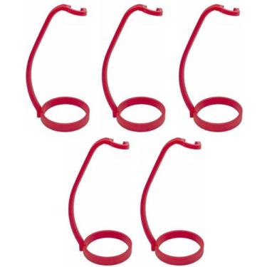 Imagem de Kit 5 Suporte De Garrafa Pet Refrigerante Alça Pegador Servir Garçom F