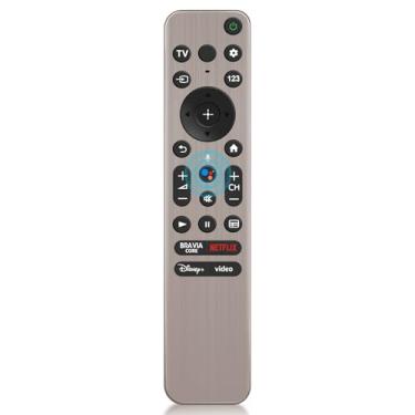 Imagem de Substituição para controle remoto Sony TV, controle remoto Sony Bravia, para todas as Smart TVs Bravia Google com controle de voz