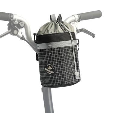 Imagem de Rhinowalk Suporte de garrafa de água para guidão de bicicleta, bolsa frontal isolada, suporte para copo de bebida