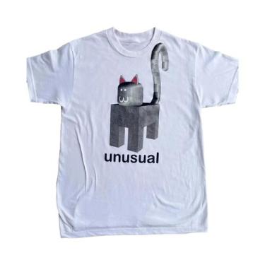 Imagem de Camiseta Feminina Preta Slim Fit Com Estampa Divertida E Moderna, Esti