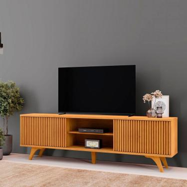 Imagem de Rack Siena 180 Com Pes Mavaular Naturale