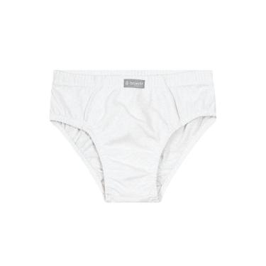 Imagem de Kit 3 Cuecas slip infantil menino em malha Brandili