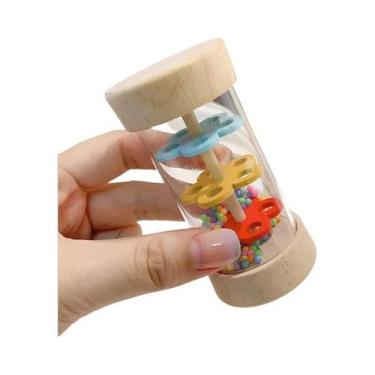 Imagem de Cone De Chuva Montessori Infantil De Madeira, Instrumento Musical De E