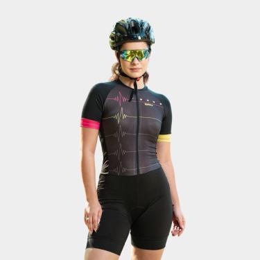 Imagem de Macaquinho de Ciclismo Feminino Bike Pedal Espuma Speed MTB-Feminino