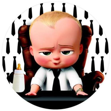 Imagem de Painel Festa Redondo 3d Poderoso Chefinho Estampa Digital Sublimação 1