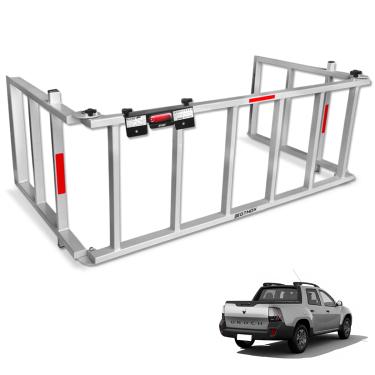 Imagem de Extensor de Caçamba Oroch 2016 a 2025 Rampa Prata