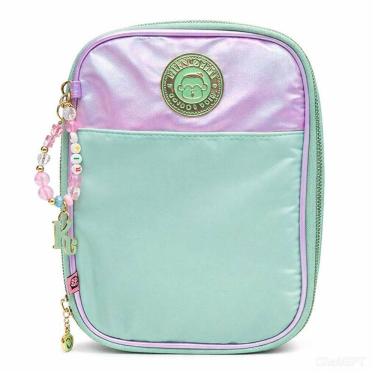 Imagem de Estojo Escolar Infantil Box KK2634M Verde - Kika