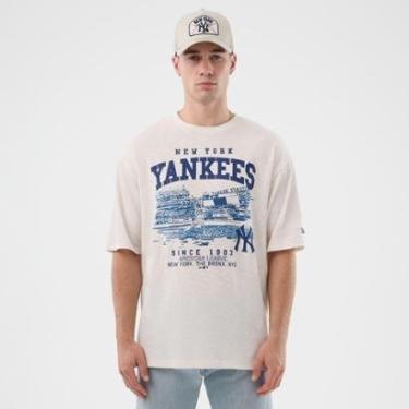 Imagem de MLB NEW ERA SLUB STADIUM OS TEE NEYYAN OFW-Masculino