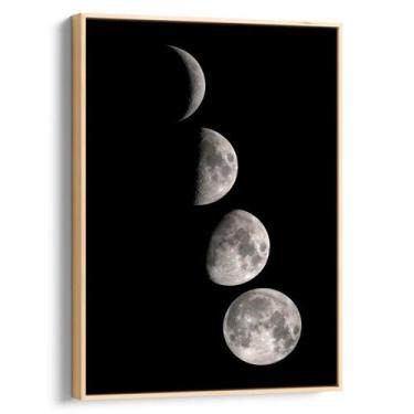 Imagem de Quadro Fases da Lua Ascendente - Mioquadros, 180x120 cm, Natural