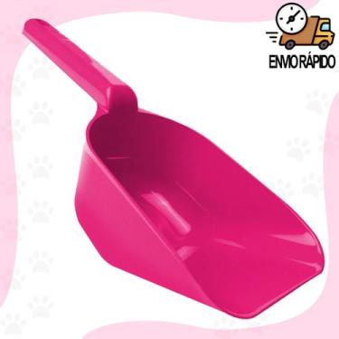 Imagem de Pá Dosadora Para Ração de Cachorro Ração Para Gatos 200G CORES:ROSA - 