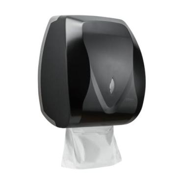 Imagem de Dispenser Papel Toalha Interfolha Velox Preto - Premisse, Preto