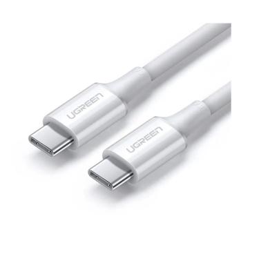 Imagem de Cabo Ugreen Usb-c/c 5a Pd 100w 2m Us300 - Branco