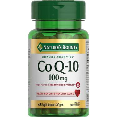 Imagem de Suplemento Nature'S Bounty Coq10 100Mg Heart Health 45 Soft-Unissex