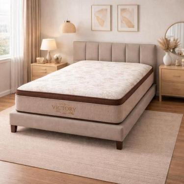 Imagem de Colchão Victory Molas Ensacadas V-Tech - VTech, Colchão Victory 128x18