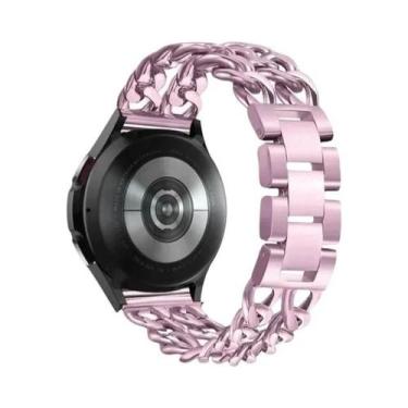 Imagem de Pulseiras De Metal Clássicas De Luxo De 20mm E 22mm Para Samsung Galax