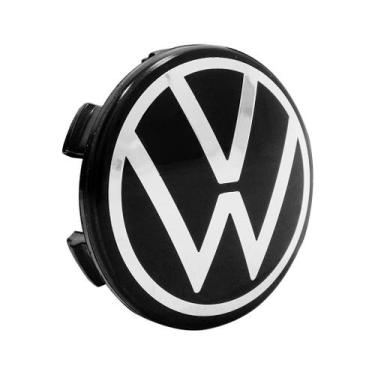Imagem de Calotinha 56mm Centro de Roda KRMAI Volkswagen Nivus/Virtus - DCAPS