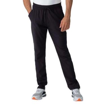 Imagem de Calça Esportiva Fila Bahamas Microfibra Masculina, 3g, Preto