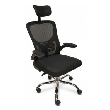 Imagem de Cadeira Escritório Presidente UltraComfort Pro Giratória Ergonômica co