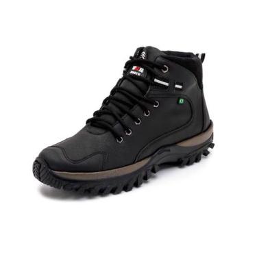 Imagem de Bota Feminina De Segurança Coturno Adventure - Lavini Shoes, Grafite, 