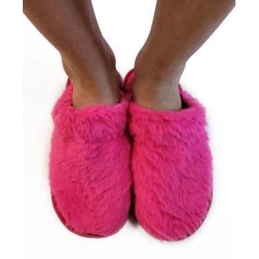 Imagem de Pantufa De Inverno Unissex Pelúcia Macia E Confortável Antiderrapante 