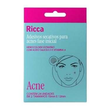 Imagem de Adesivo Secativo para Acne Espinha Cravo Fase Inicial 20 unidades Ricc