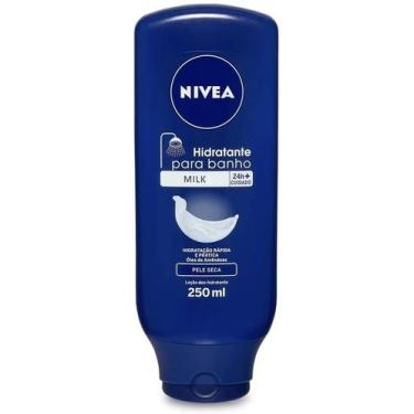 Imagem de Loção Hidratante Para O Banho Nivea Milk Pele Seca 250Ml