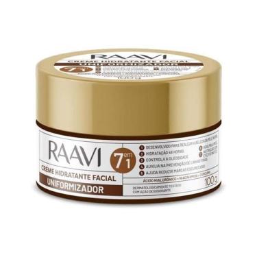 Imagem de Creme Hidratante Facial Uniformizador 100g - Raavi - Raavi Dermocosmét